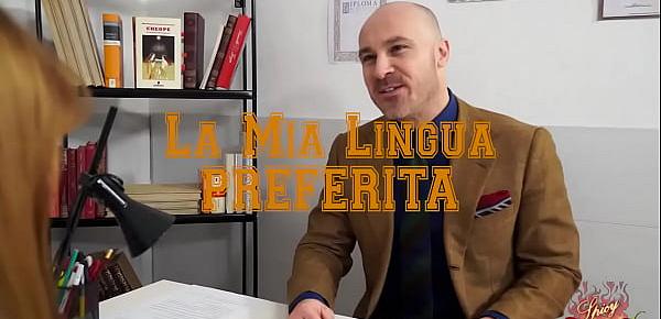  Luca Borromeo and Yukikon in Spicylab trailer "La mia lingua preferita"